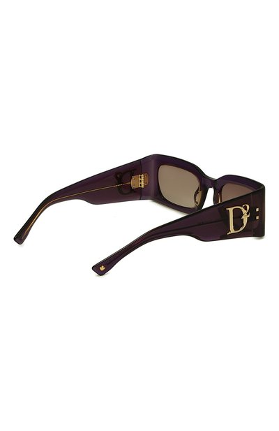 Солнцезащитные очки DSQUARED2 фиолетового цвета по цене 26950 руб., арт. D20109 S2N, фото 4 Солнцезащитные очки DSQUARED2, арт. D20109 S2N, фото 4