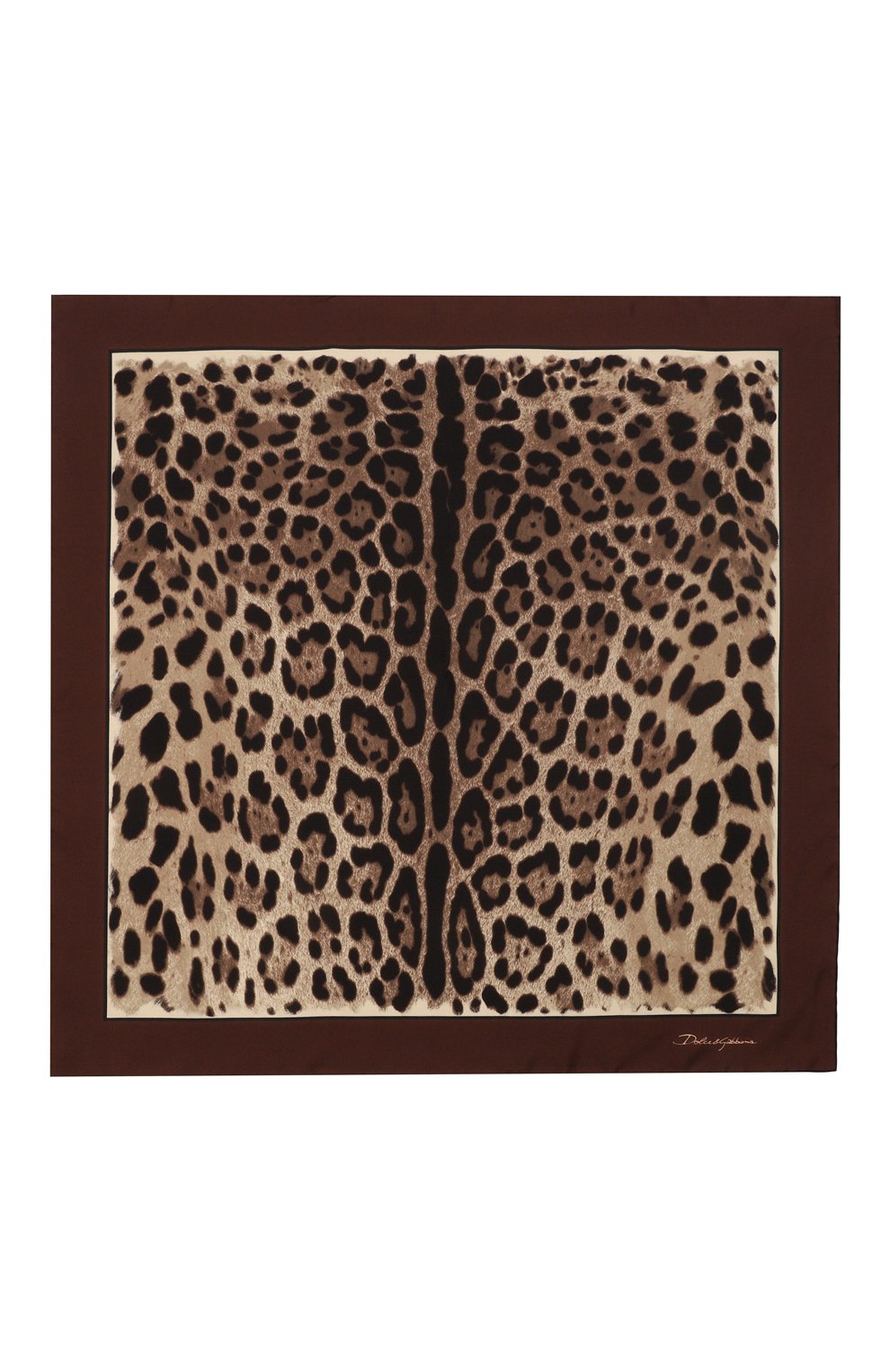 Шелковый платок DOLCE & GABBANA, арт. FN092R/GDBYY, фото 5