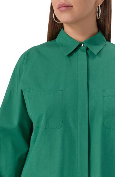 Хлопковая рубашка MAX MARA STUDIO, арт. 0DIN0, фото 5
