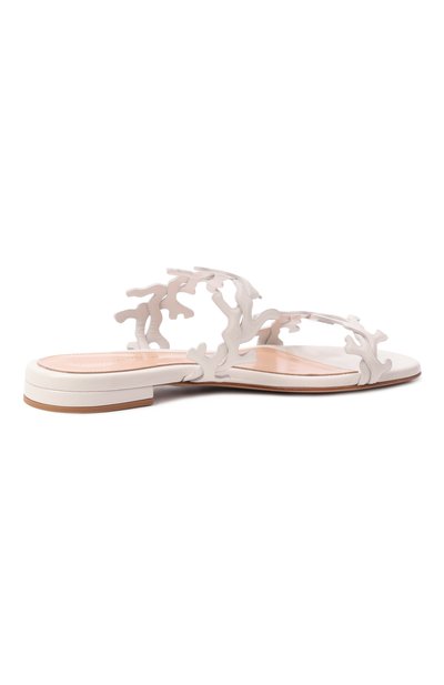 Кожаные шлепанцы ocean GIANVITO ROSSI, арт. G10157.05RIC.NUI0FFW, фото 5