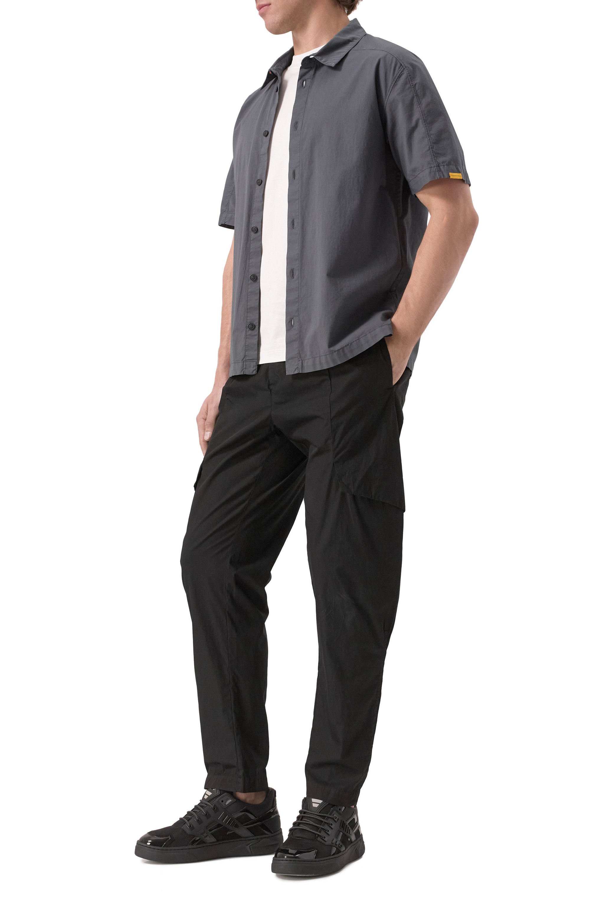 Хлопковые брюки-карго TRANSIT, арт. CFUTRZB115, фото 2