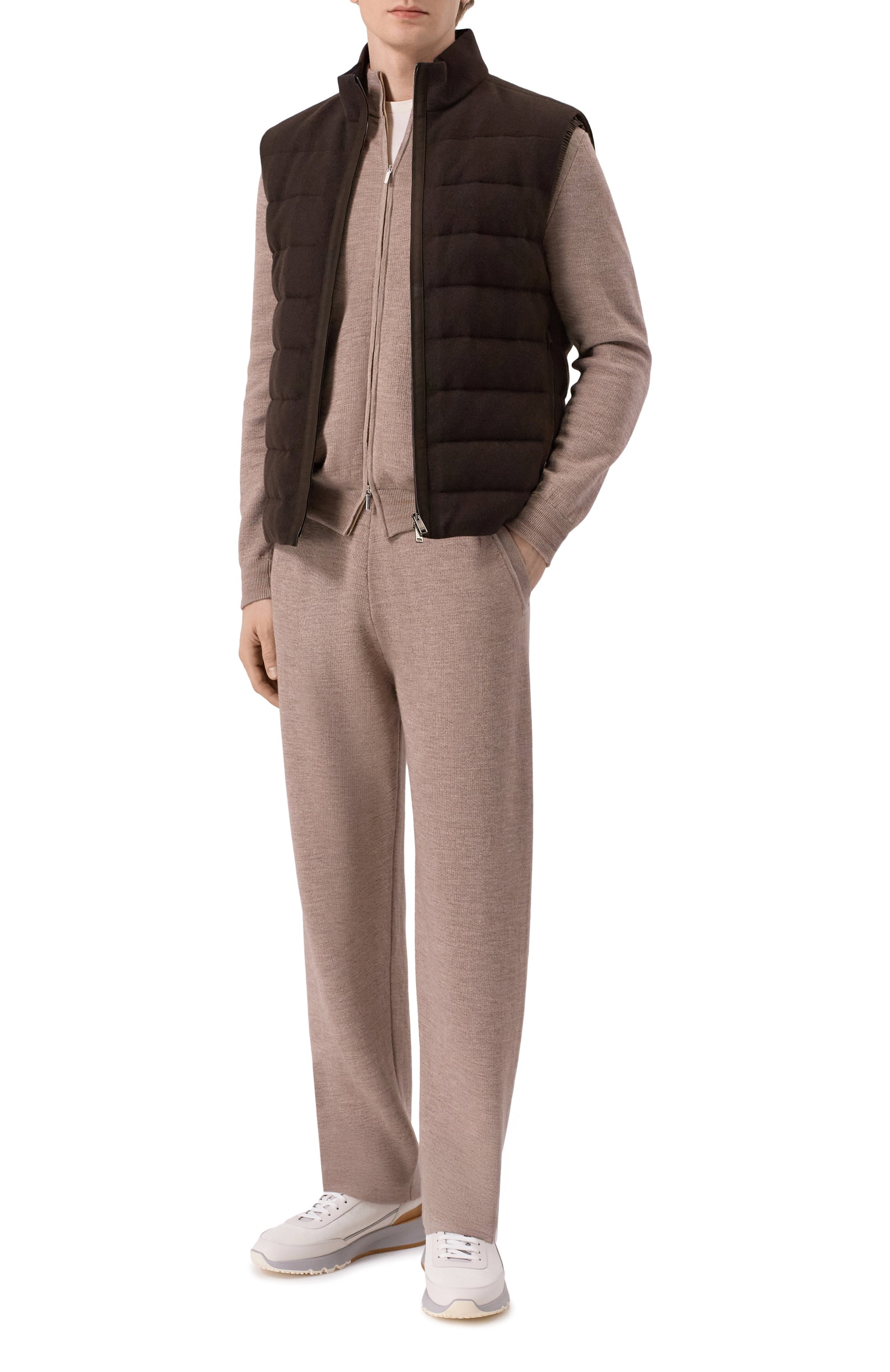 Кардиган из хлопка и шерсти ANDREA CAMPAGNA, арт. TS02-2121, фото 2