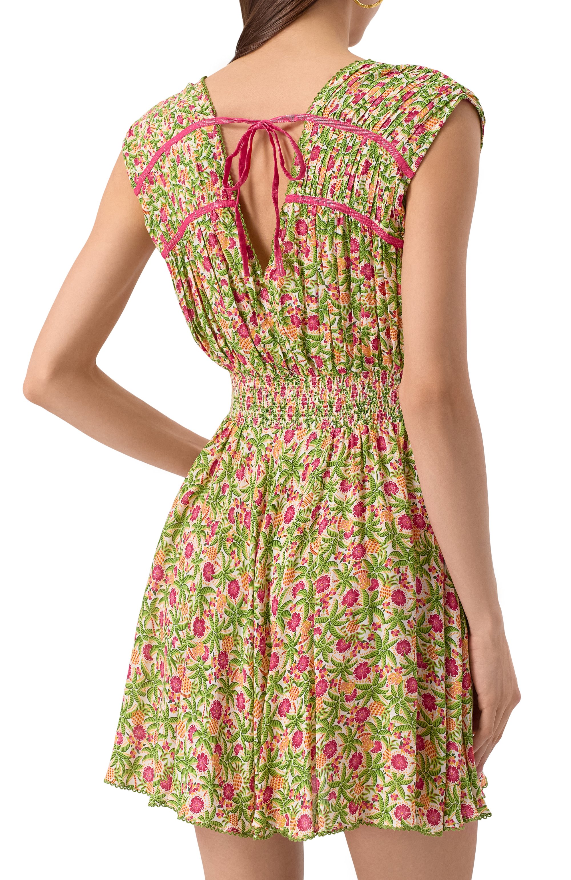 Платье из вискозы POUPETTE ST BARTH, арт. WCIR25NBHNP, фото 4