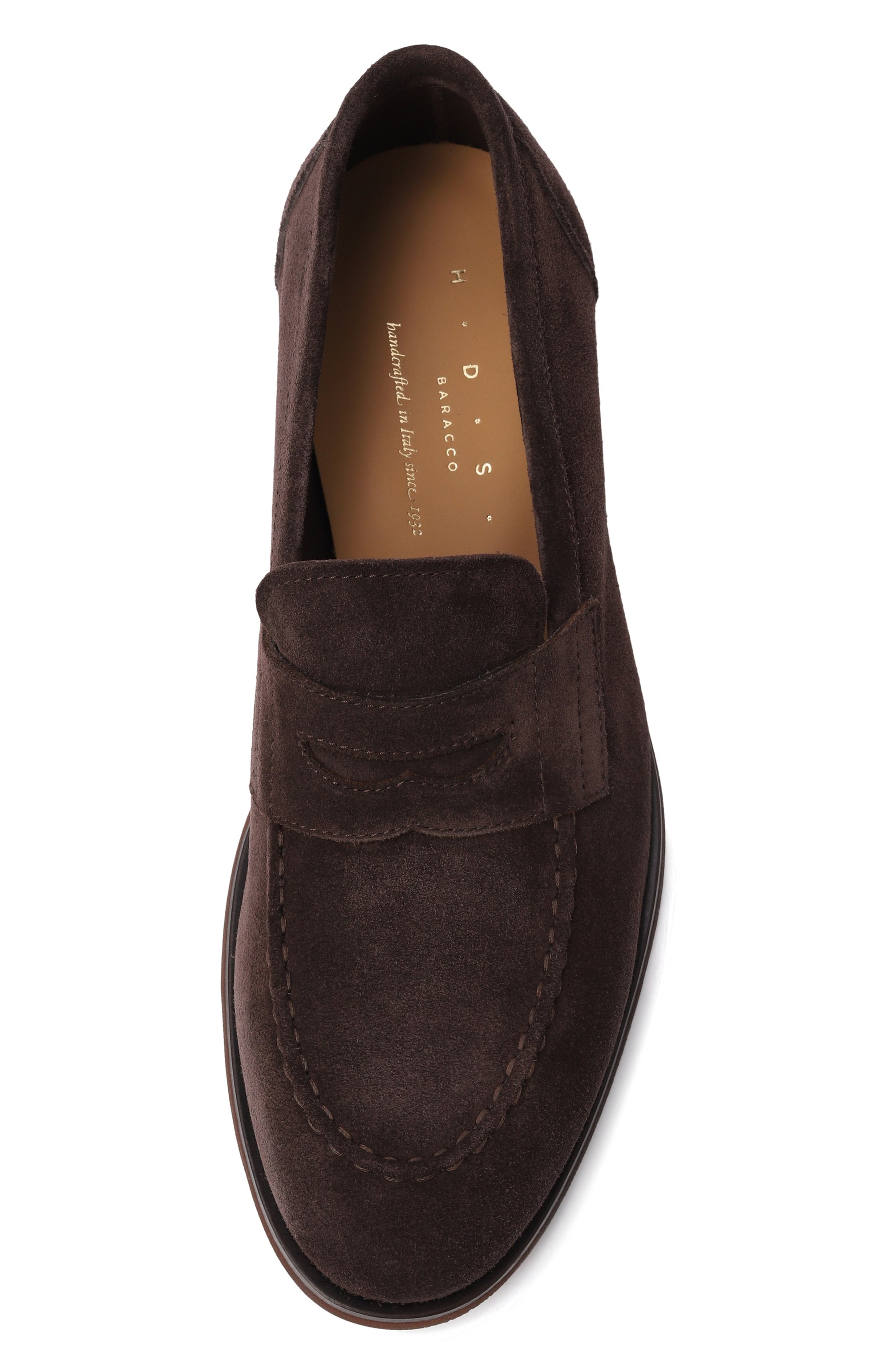 Замшевые пенни-лоферы H`D`S`N BARACCO, арт. 76402.K.0*/VIT. R0VESCIAT0, фото 6