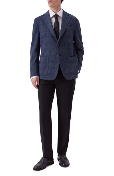 Пиджак из хлопка и шерсти ANDREA CAMPAGNA, арт. BIELLA/DD106, фото 3