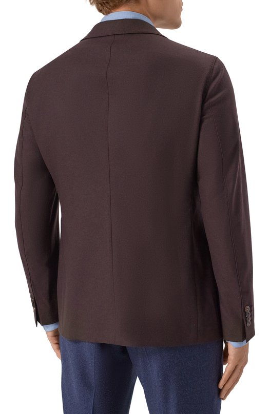 Кашемировый пиджак Giorgio Armani GM000248/TE10115 Коричневый  GM000248/TE10115 Фото 5