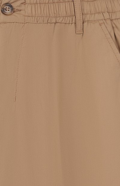 Хлопковые шорты PAOLO PECORA MILANO бежевого цвета по цене 13950 руб., арт. PP4315, фото 3 Хлопковые шорты PAOLO PECORA MILANO, арт. PP4315, фото 3