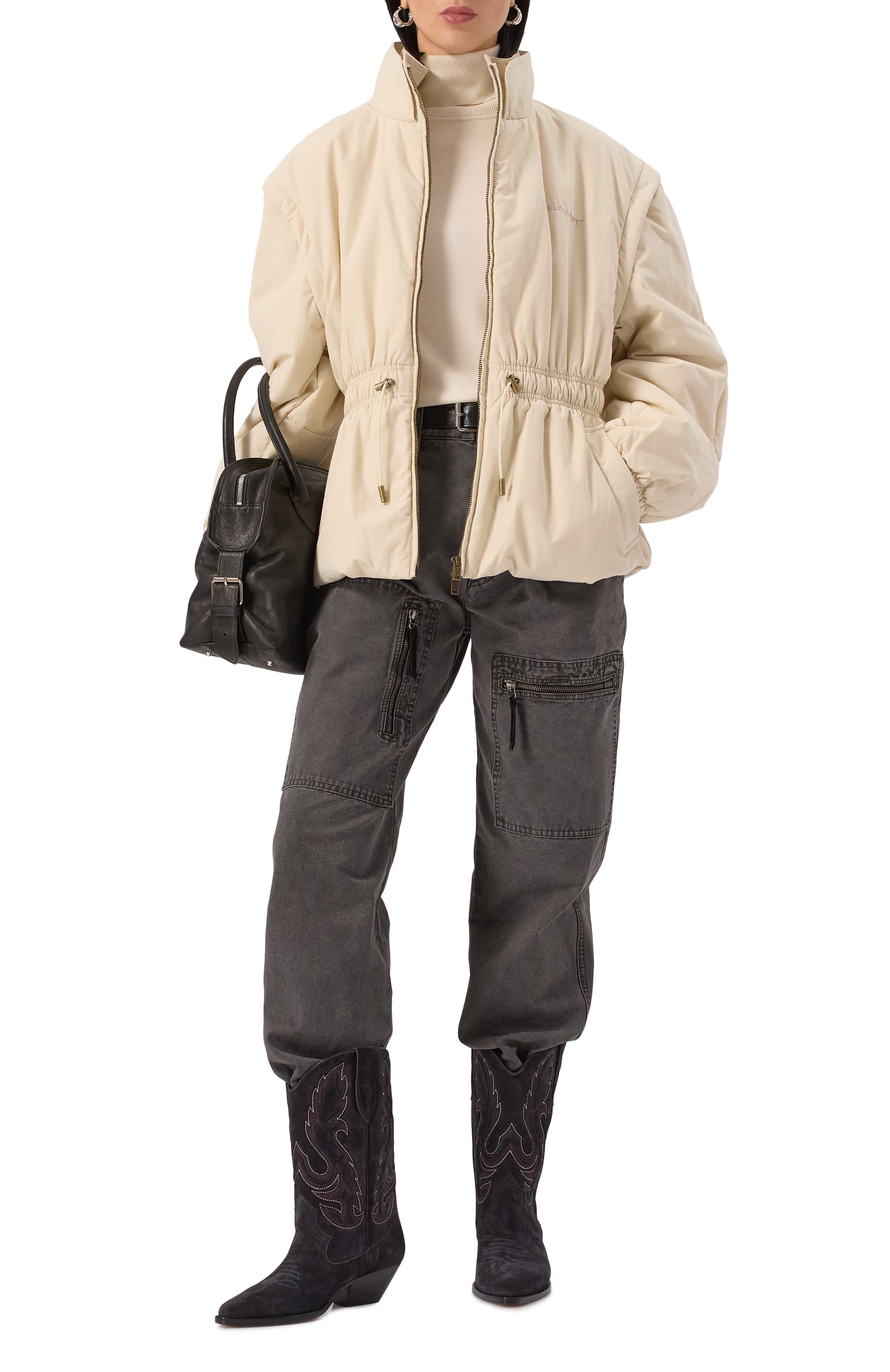 Хлопковая куртка ISABEL MARANT ETOILE, арт. 25PMA0007FB/C1C01E, фото 2