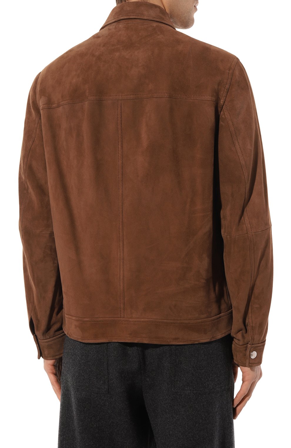 Замшевая куртка BRUNELLO CUCINELLI, арт. MPCAE1965, фото 4