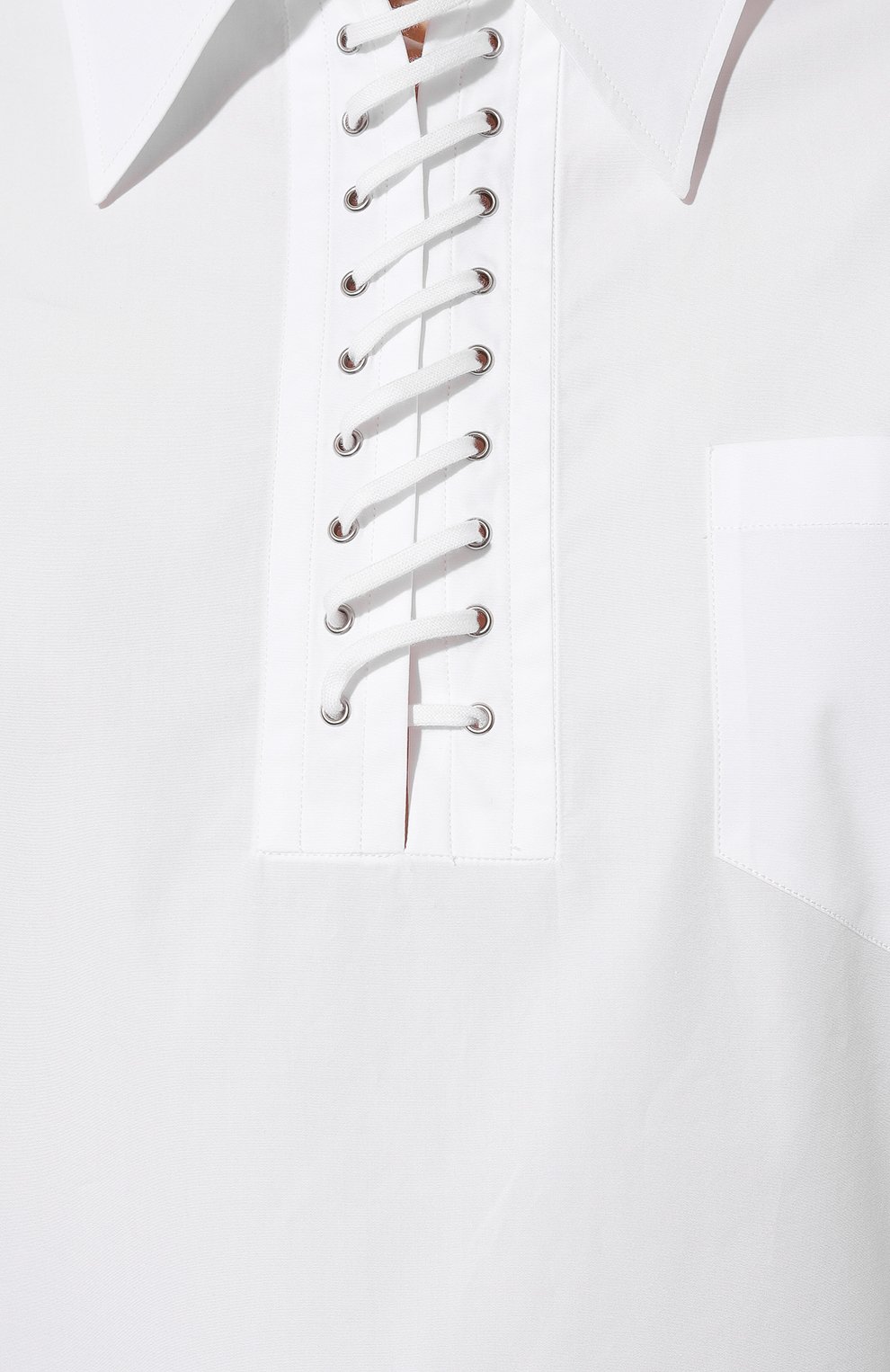 Хлопковая рубашка PRADA, арт. P983I-1XV2-F0009-221, фото 5