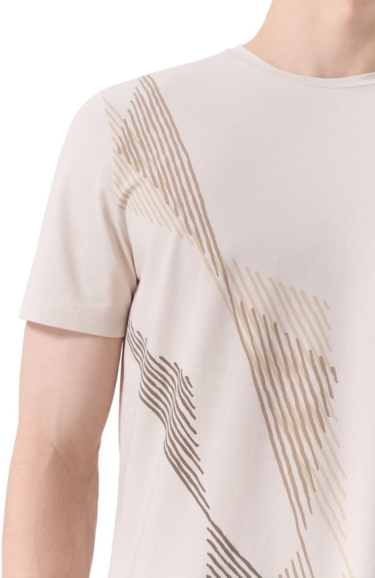 Хлопковая футболка CORNELIANI, арт. 25G588-2525064, фото 1