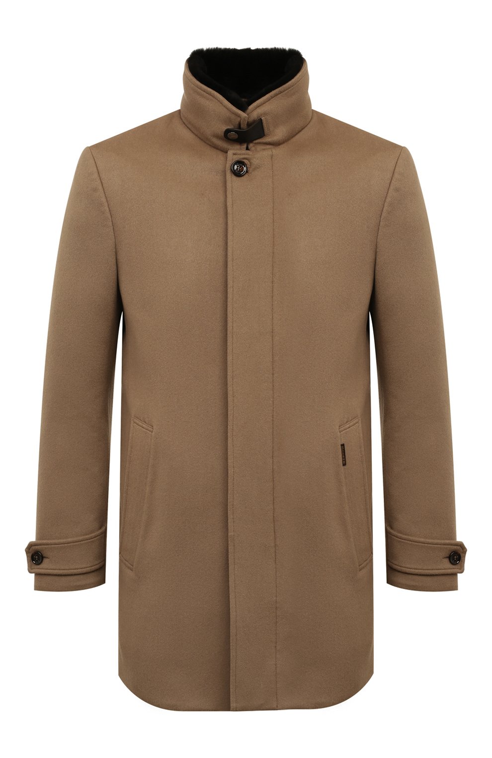 Кашемировое пальто trivor-bab с отделкой из норки MOORER, арт. TRIV0R/BAB, фото 1