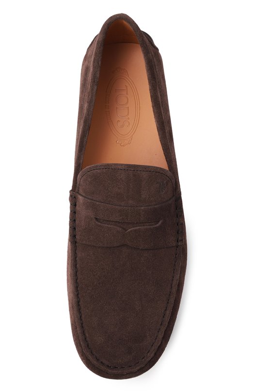 Замшевые мокасины Tod’s XXM76L0JM30RE0 Коричневый  XXM76L0JM30RE0 Фото 6
