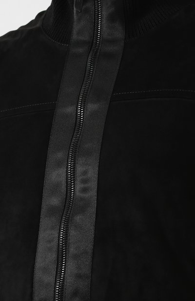 Шерстяной кардиган с кожаной вставкой TOM FORD, арт. BRM22/TFK157, фото 5