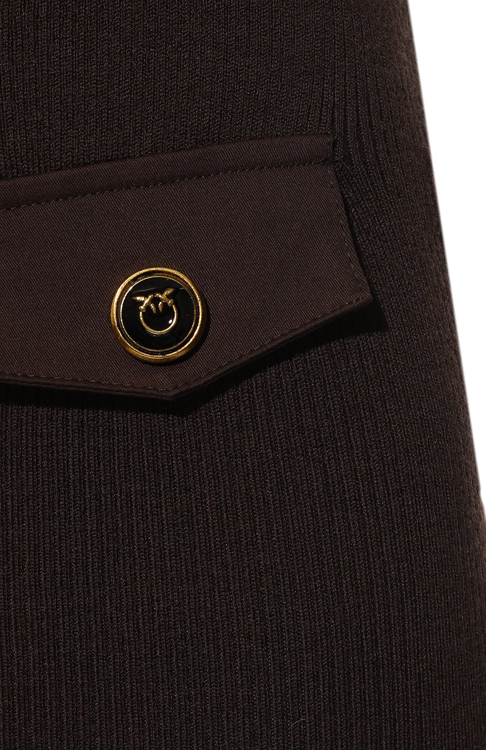 Юбка PINKO темно-коричневого цвета по цене 34550 руб., арт. 1G184T-Y77N, фото 5 Юбка PINKO, арт. 1G184T-Y77N, фото 5