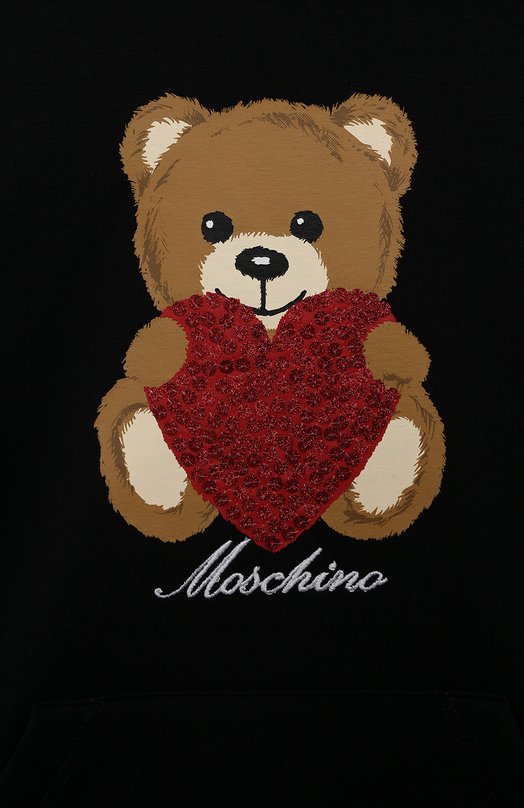 

Хлопковое платье Moschino, Чёрный
