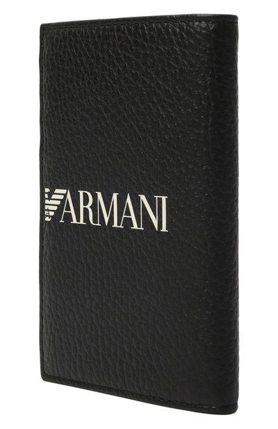 Кожаный футляр для кредитных карт EMPORIO ARMANI черного цвета по цене 21450 руб., арт. EM003592/AF19355, фото 2 Кожаный футляр для кредитных карт EMPORIO ARMANI, арт. EM003592/AF19355, фото 2
