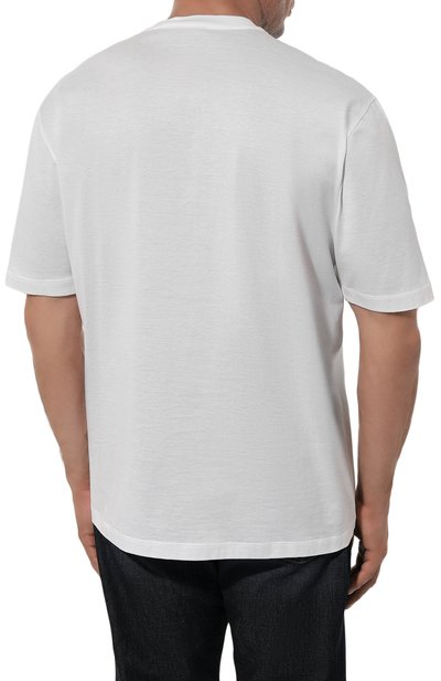 Хлопковая футболка ZILLI, арт. TSR001M0110VFST00/62, фото 4