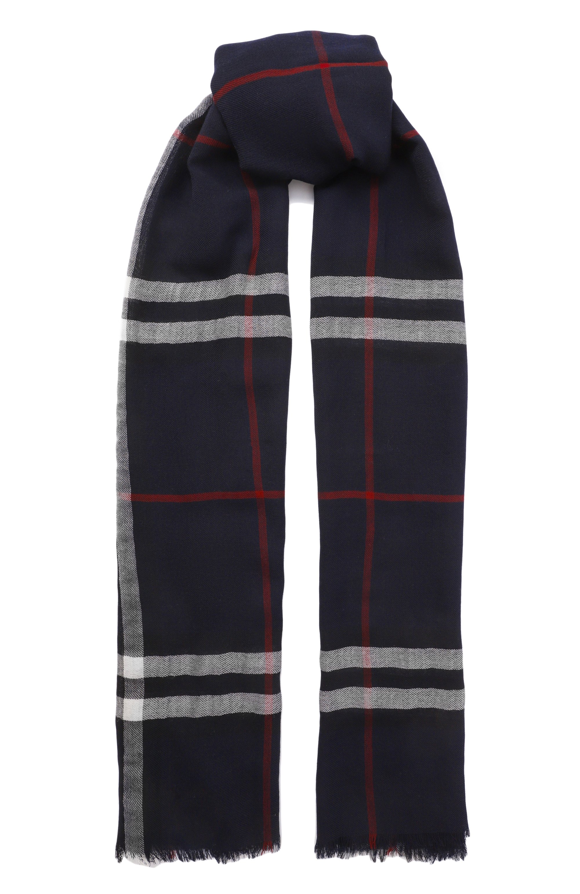 Шерстяной шарф BURBERRY, арт. 8110470, фото 1