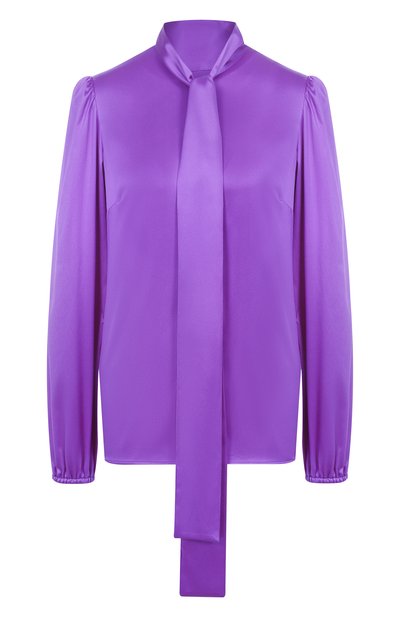 Женская атласная блузка DOLCE & GABBANA, арт. F5Q44T/FURAG