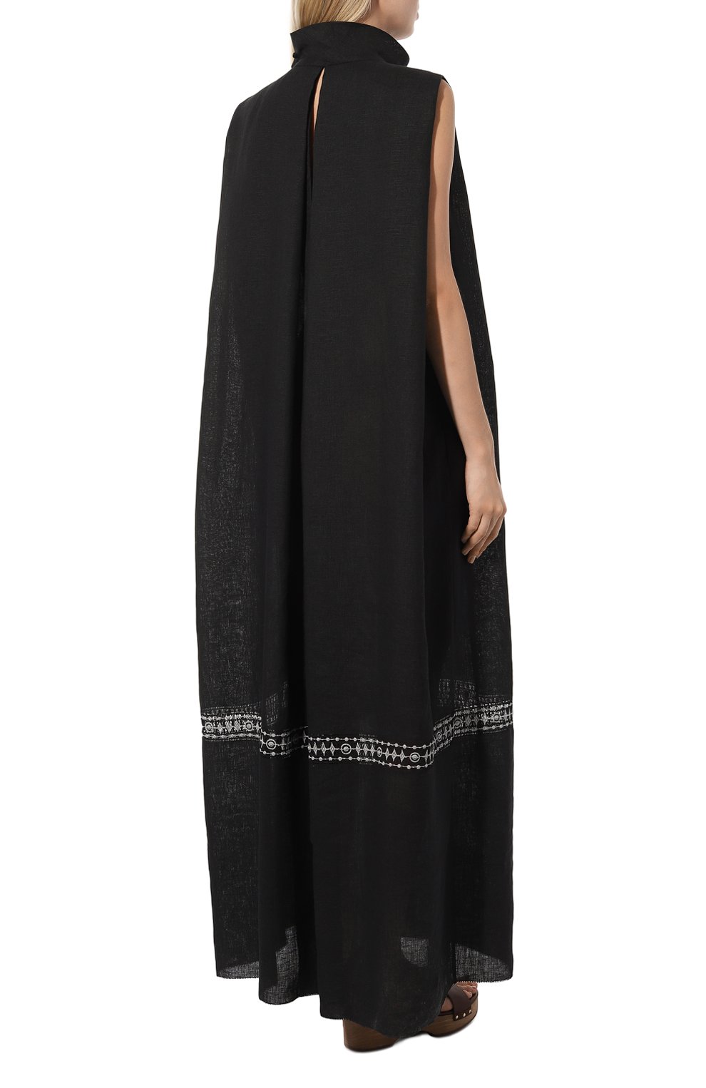 Льняное платье ALEXANDRA GEORGIEVA BY KRESTETSKAYA STROCHKA, арт. L1-011ch23, фото 4