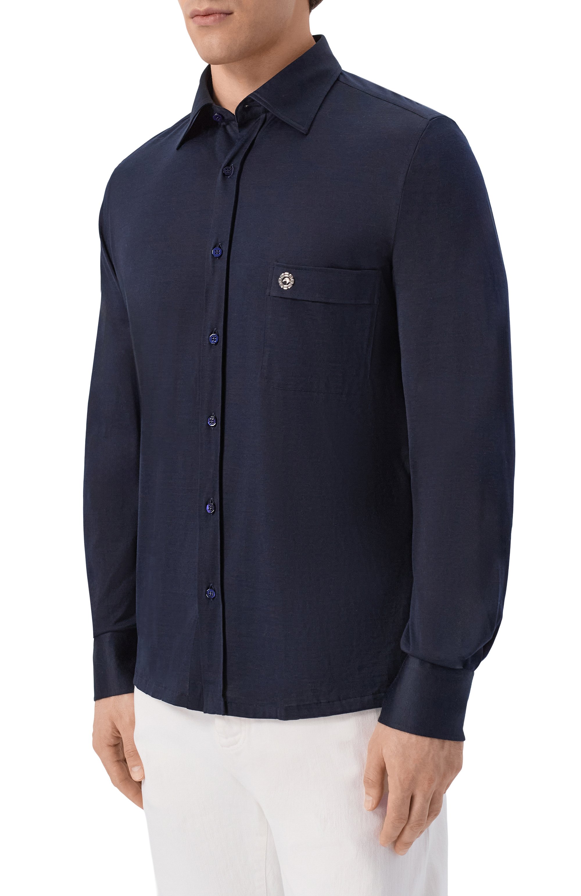 Рубашка из шелка и хлопка STEFANO RICCI, арт. CJ007302/TE3100, фото 3