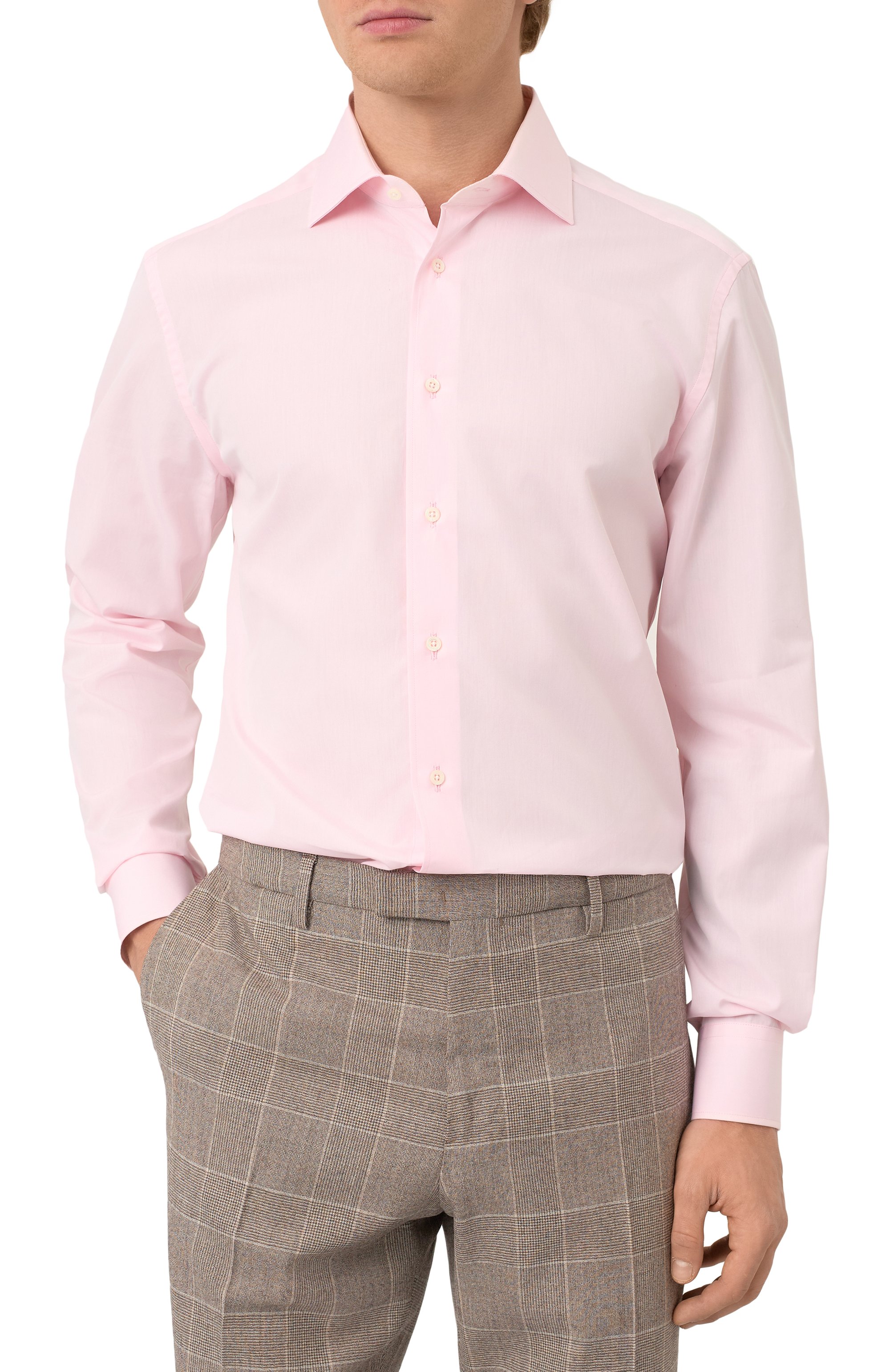 Хлопковая сорочка CORNELIANI, арт. 25P100-2511620, фото 3