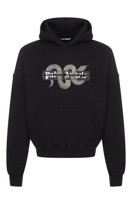 Мужской хлопковое худи PALM ANGELS, арт. PMBB17GF25FLE002