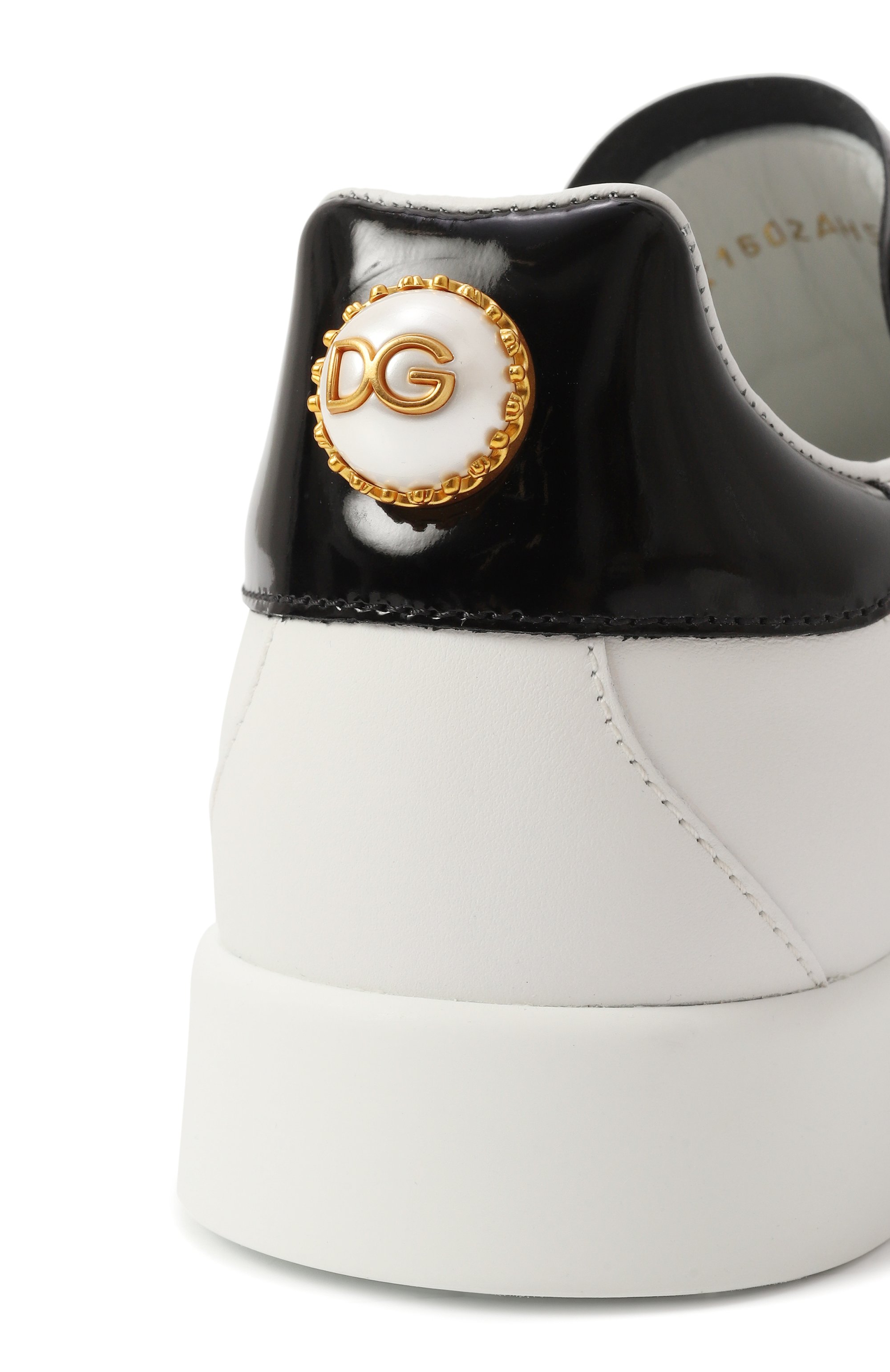 Кожаные кеды portofino DOLCE & GABBANA, арт. CK1602/AH506, фото 7