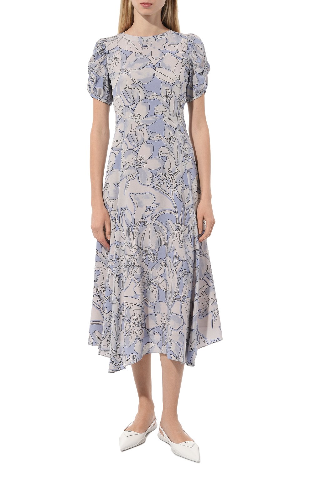 Шелковое платье PRADA, арт. P3A85-1XX5-F0424-201, фото 3