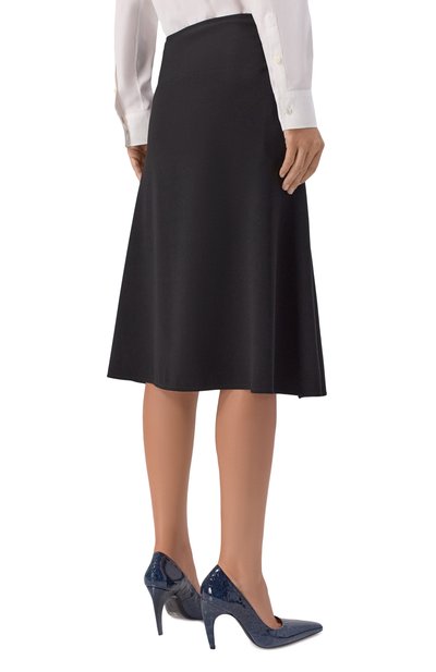 Шерстяная юбка JIL SANDER, арт. J02MA0376/J40356, фото 4