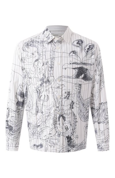 Мужская хлопковая рубашка DOMREBEL, арт. UT0PIA/L0NGSLEEVE SHIRT