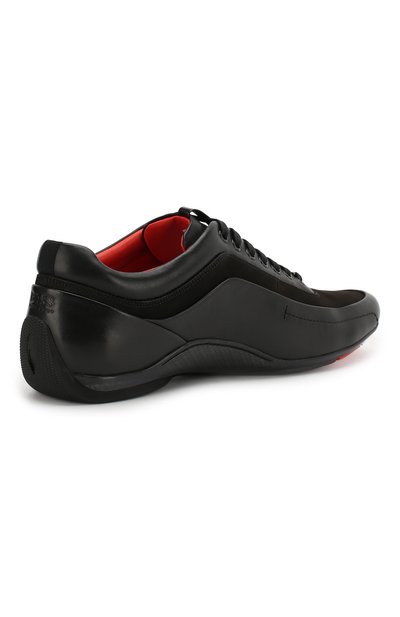 Кожаные кроссовки BOSS, арт. 50307934, фото 4