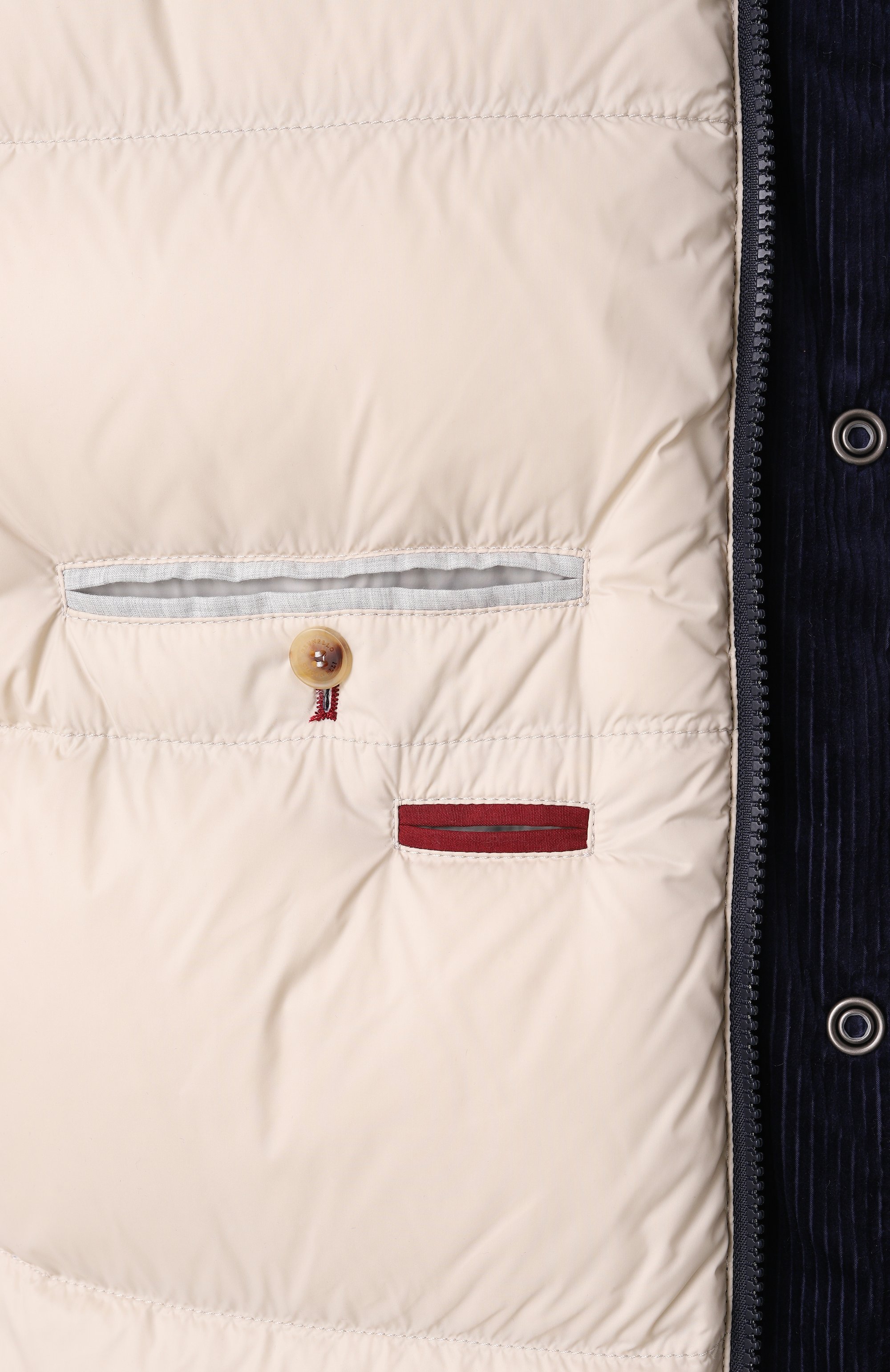 Пуховый жилет из вельвета BRUNELLO CUCINELLI, арт. MY4751777, фото 7