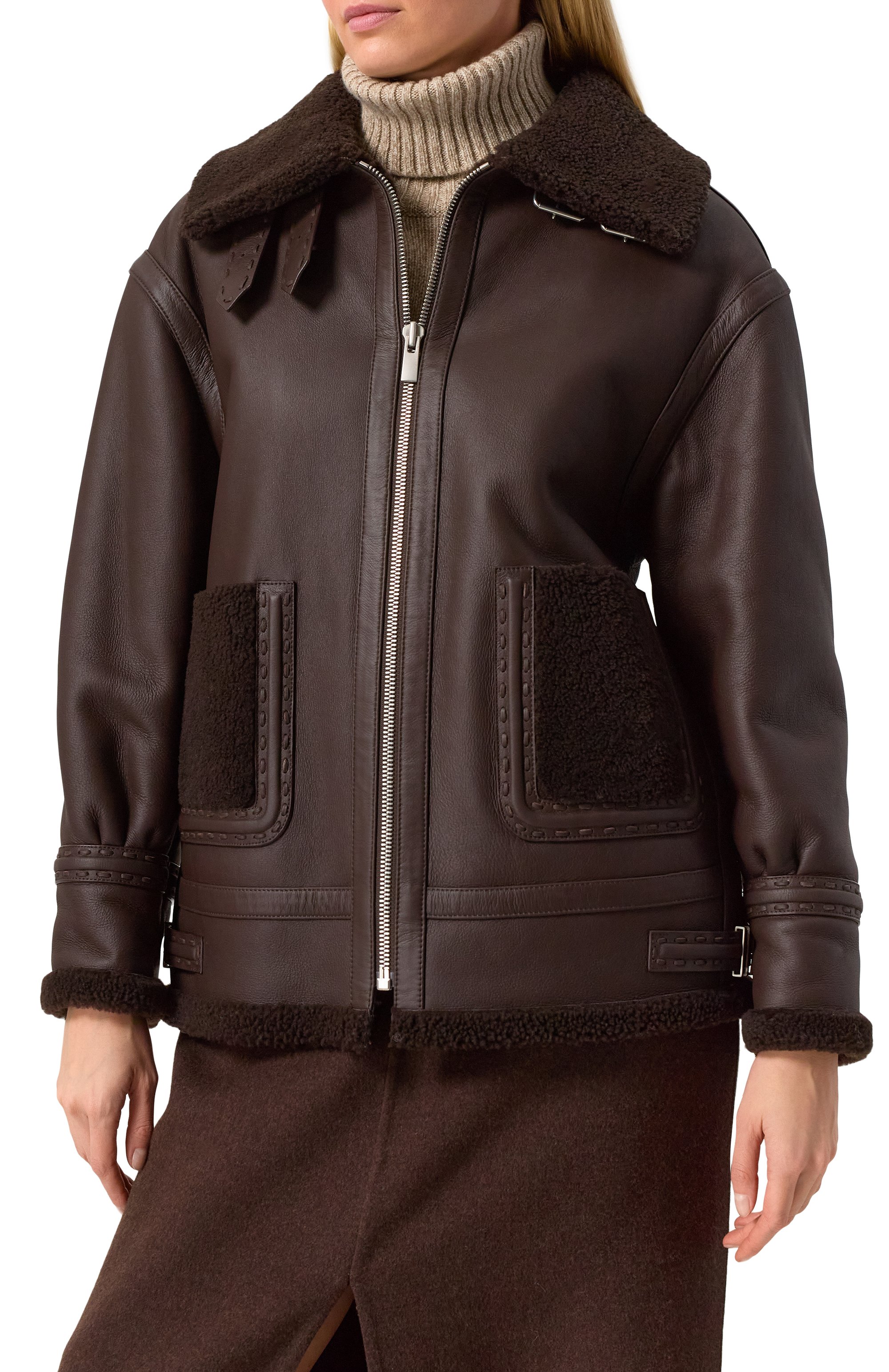 Дубленка из овчины MVST, арт. 33478, фото 3