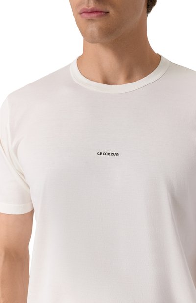 Хлопковая футболка C.P. COMPANY, арт. 19CMTS161A006374G, фото 5