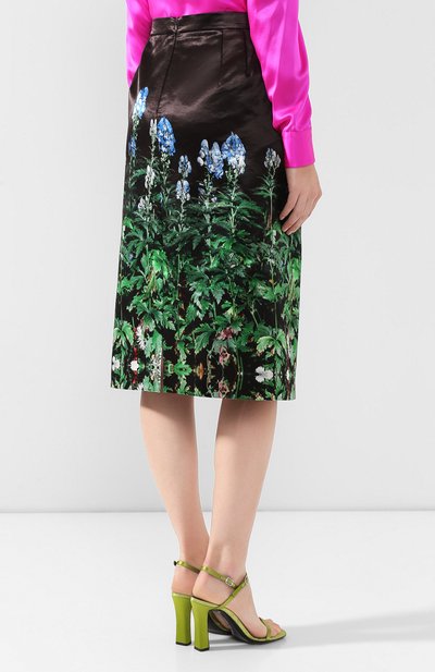 Юбка из смеси хлопка и вискозы DRIES VAN NOTEN темно-коричневого цвета по цене 62050 руб., арт. 192-10815-8401, фото 4 Юбка из смеси хлопка и вискозы DRIES VAN NOTEN, арт. 192-10815-8401, фото 4