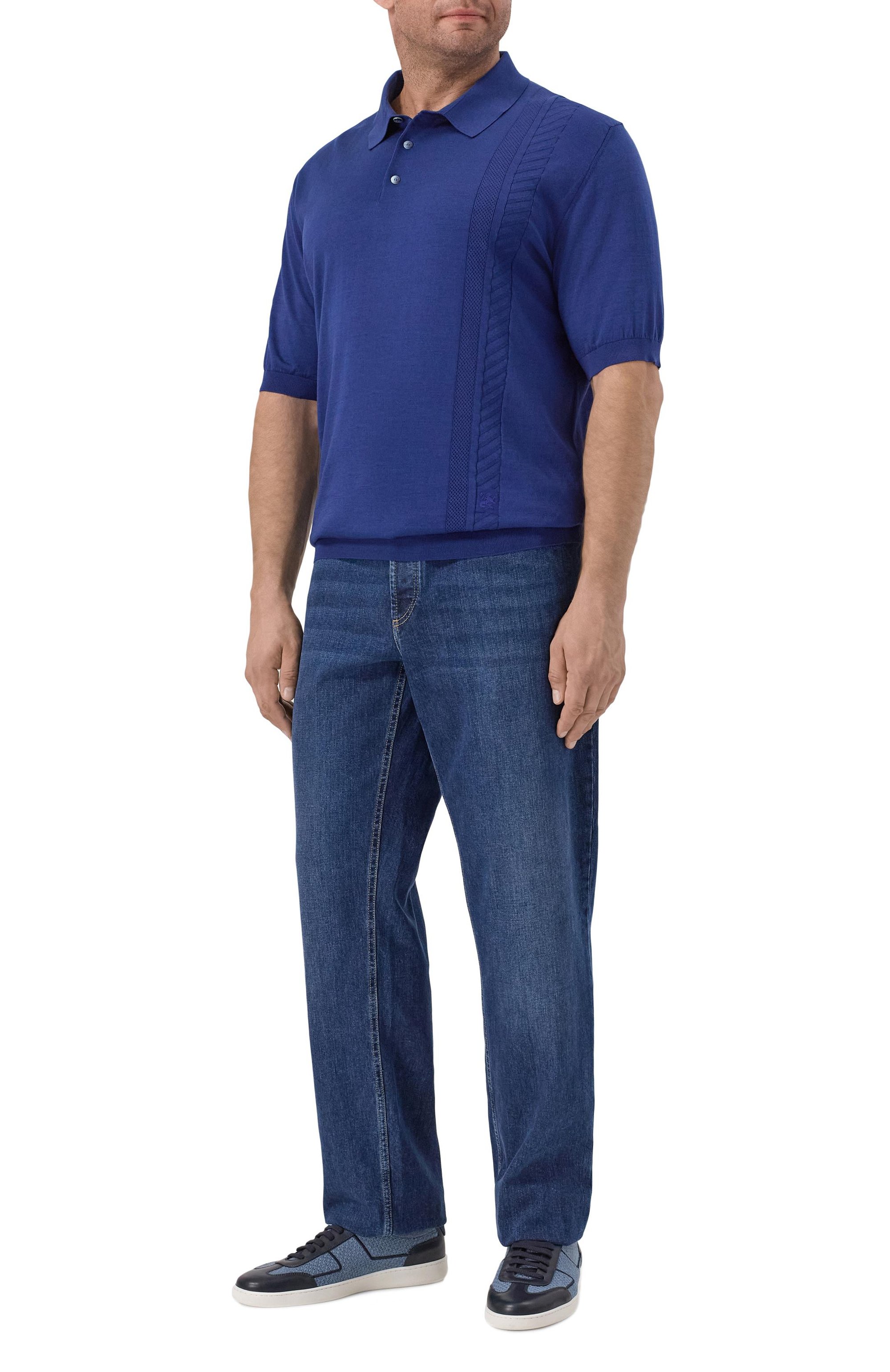 Поло из хлопка и шелка ZILLI, арт. KBP002M0142VFWS00/64, фото 2