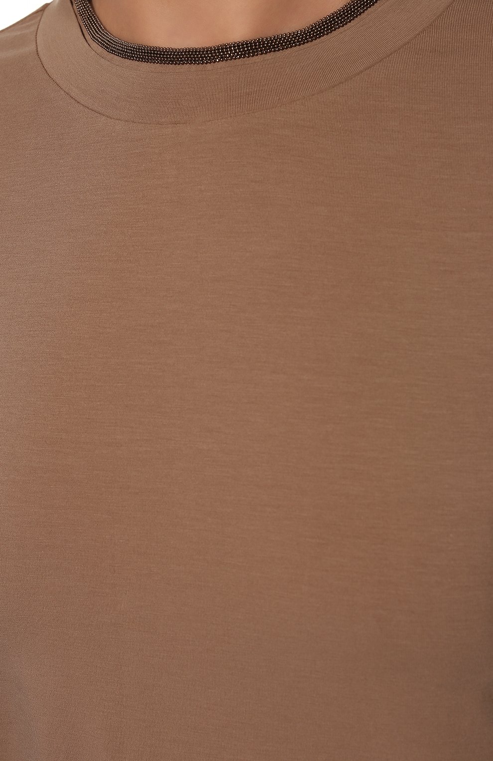 Хлопковый топ BRUNELLO CUCINELLI, арт. MPT18BD200, фото 5