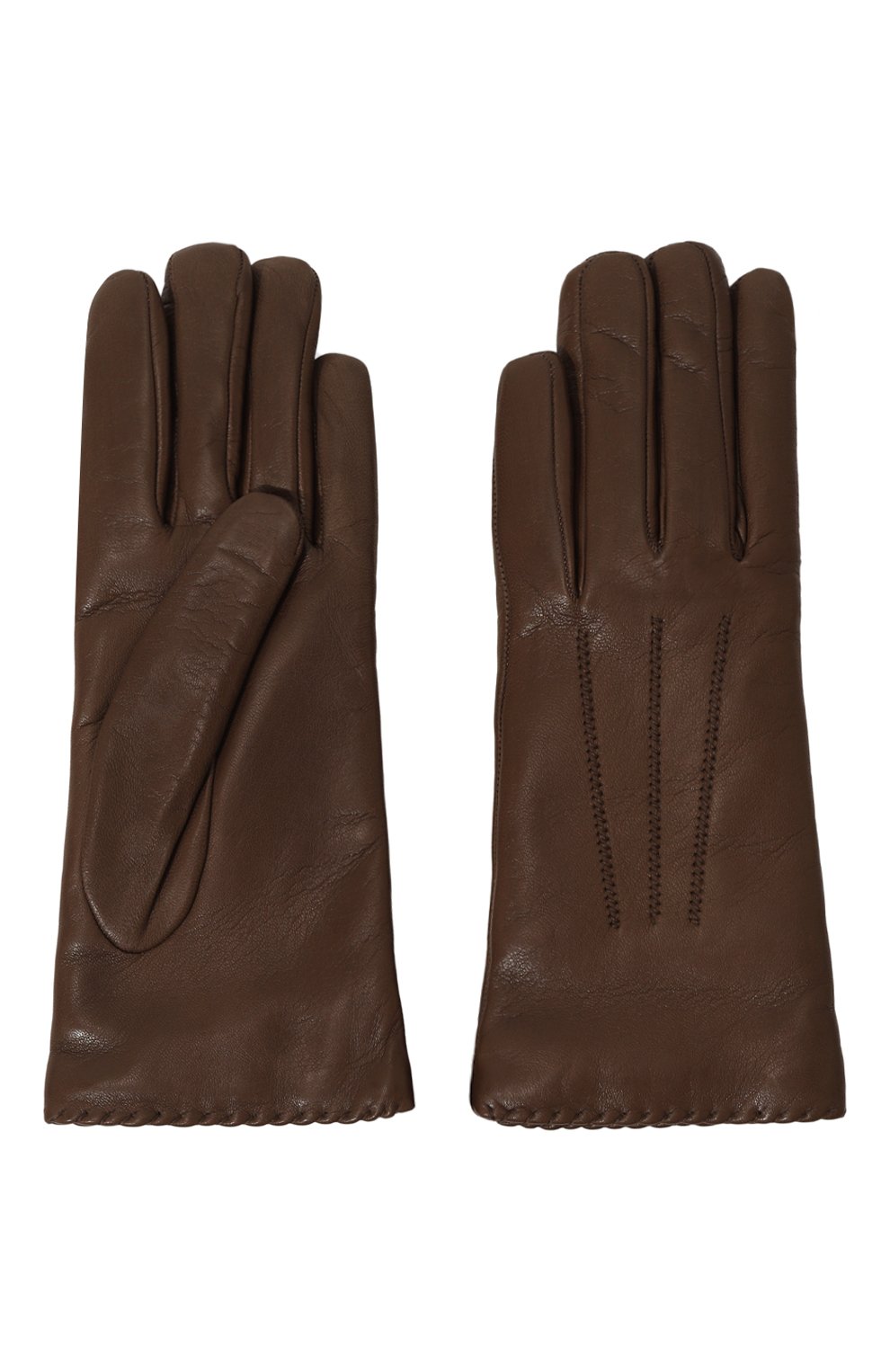 Кожаные перчатки KITON, арт. D58907K0533F06, фото 2