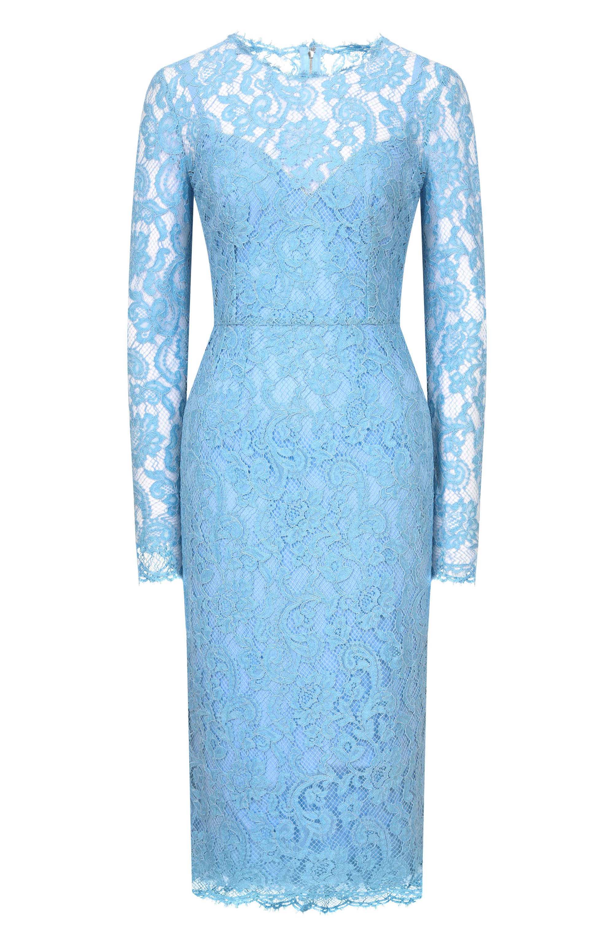 Платье из хлопка и вискозы DOLCE & GABBANA, арт. F6M0DT/ILMDR, фото 1