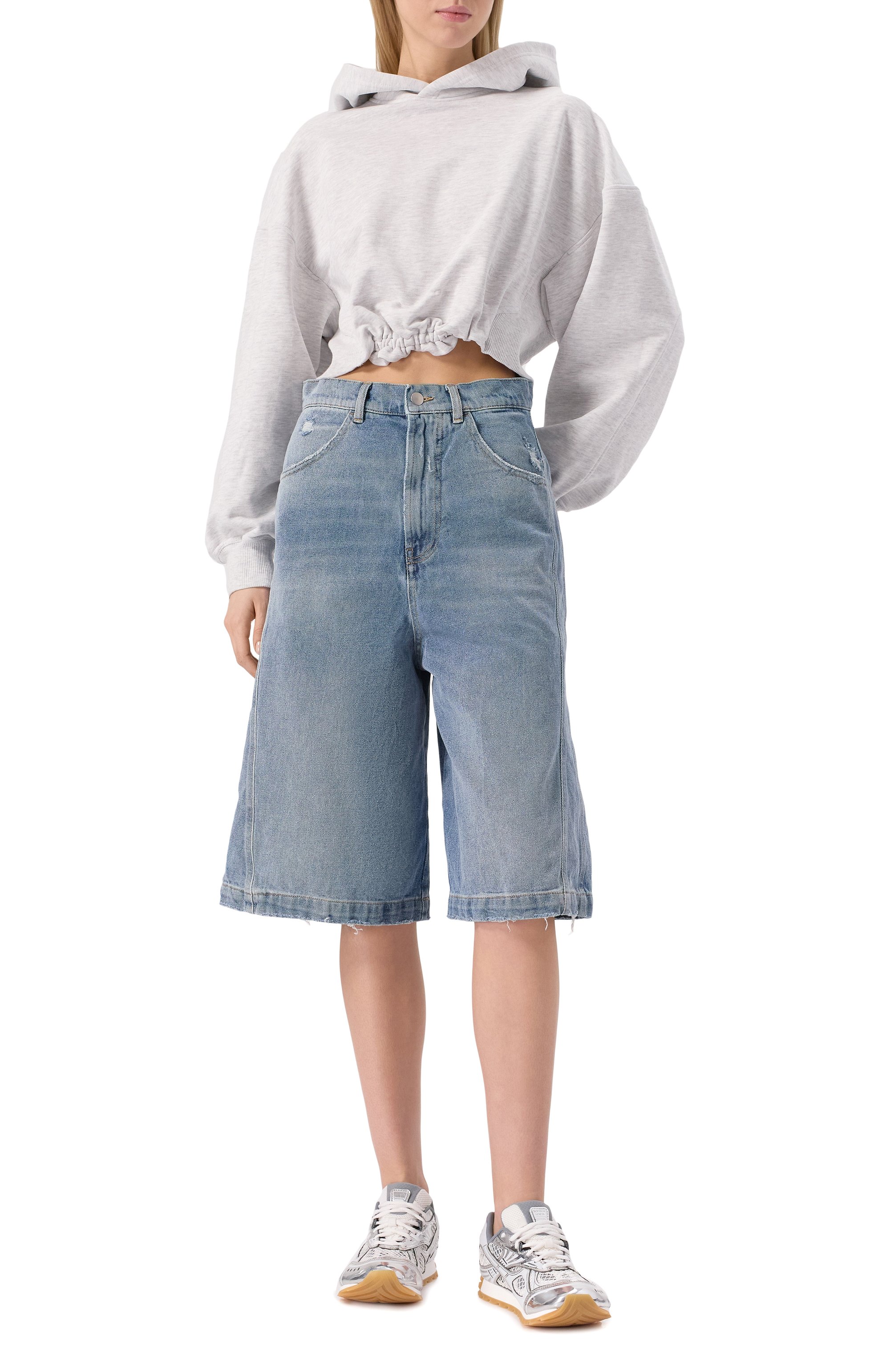 Джинсовые шорты ANDREA YA'AQOV, арт. 25WDEN17, фото 2