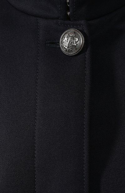 Шерстяной жакет ALEXANDER MCQUEEN синего цвета по цене 252000 руб., арт. 581885/QJAAF, фото 5 Шерстяной жакет ALEXANDER MCQUEEN, арт. 581885/QJAAF, фото 5