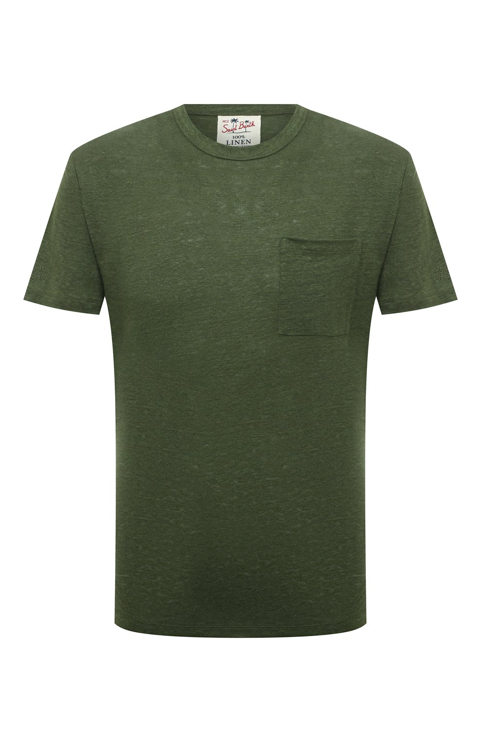 Льняная футболка MC2 SAINT BARTH, арт. STBM/ECSTASEA/00513D, фото 1