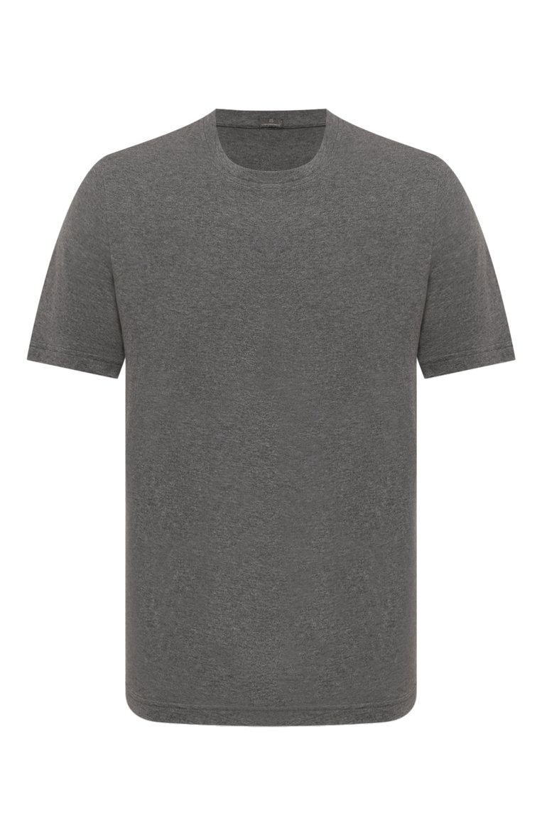 Футболка из хлопка и кашемира CAPOBIANCO, арт. 17M660.WS00., фото 1