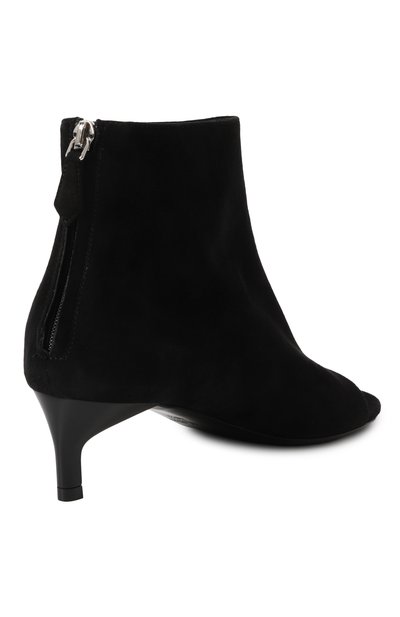 Замшевые ботильоны MIU MIU, арт. 5TK060F045008 F0002, фото 5