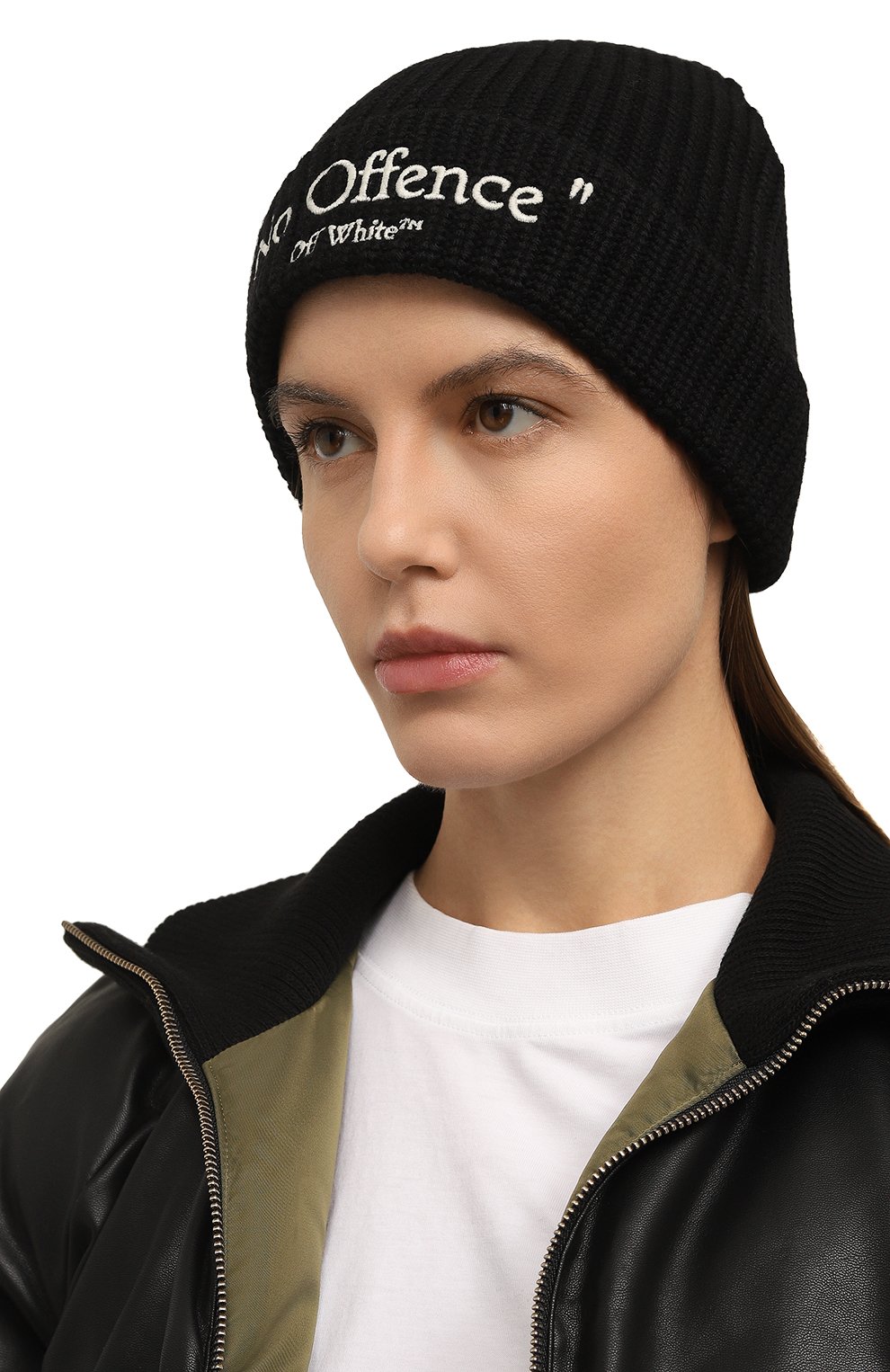 Шерстяная шапка OFF-WHITE, арт. 0WLC017F23KNI003, фото 2