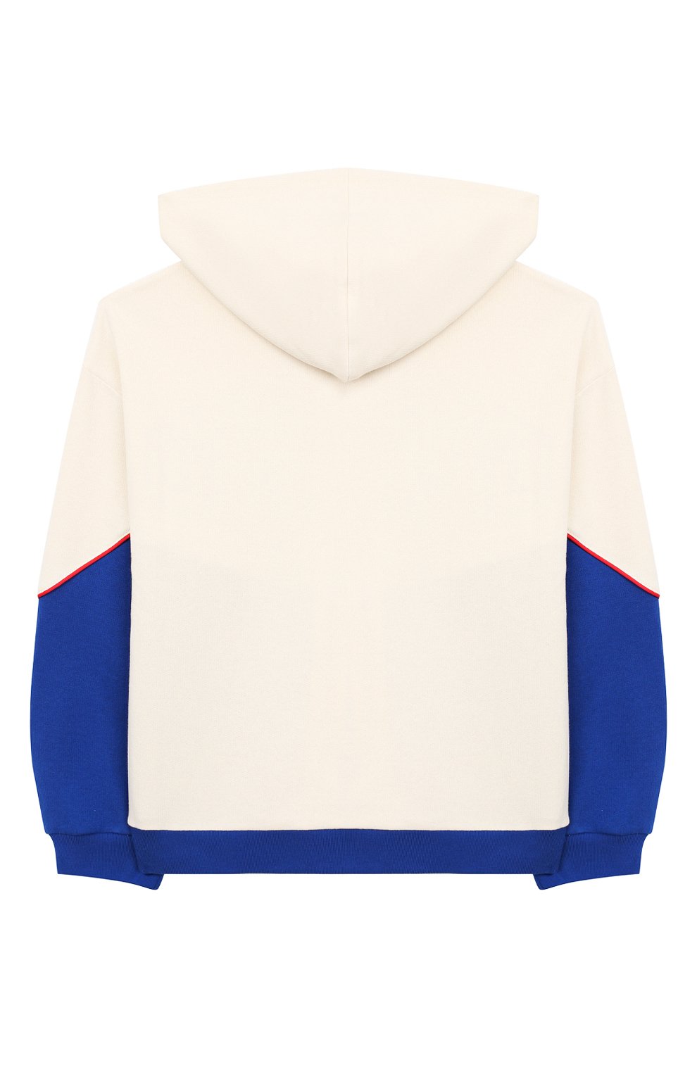 Хлопковая толстовка GUCCI синего цвета по цене 59950 руб., арт. 591502/XJB4J, фото 2 Хлопковая толстовка GUCCI, арт. 591502/XJB4J, фото 2