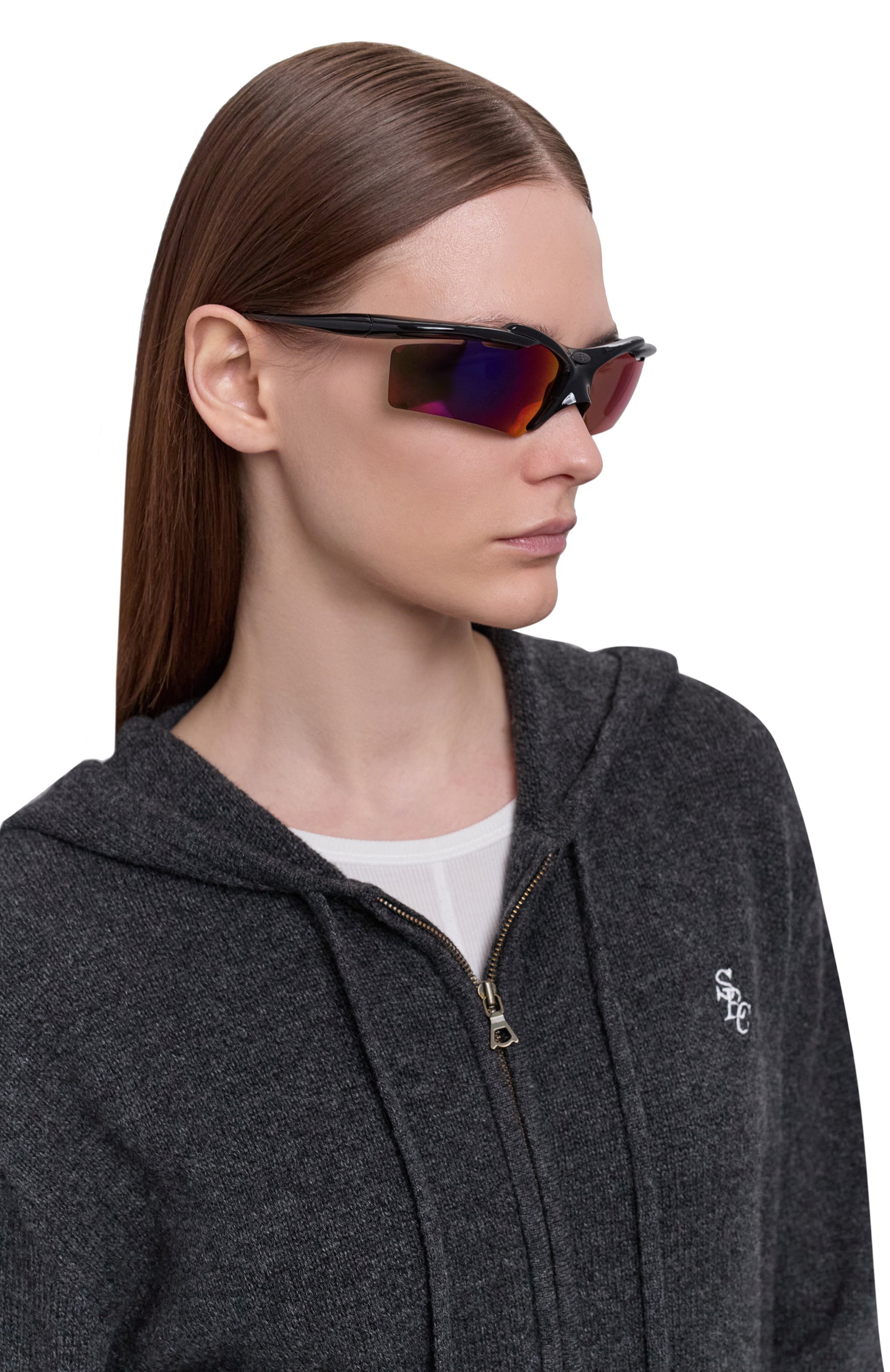 Солнцезащитные очки BALENCIAGA красного цвета по цене 48600 руб., арт. BB0420S 002, фото 2 Солнцезащитные очки BALENCIAGA, арт. BB0420S 002, фото 2