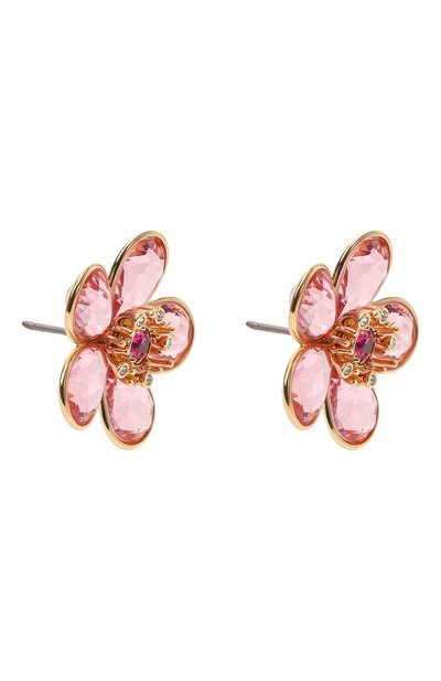 Серьги florere SWAROVSKI розового цвета по цене 22950 руб., арт. 5656635, фото 3 Серьги florere SWAROVSKI, арт. 5656635, фото 3